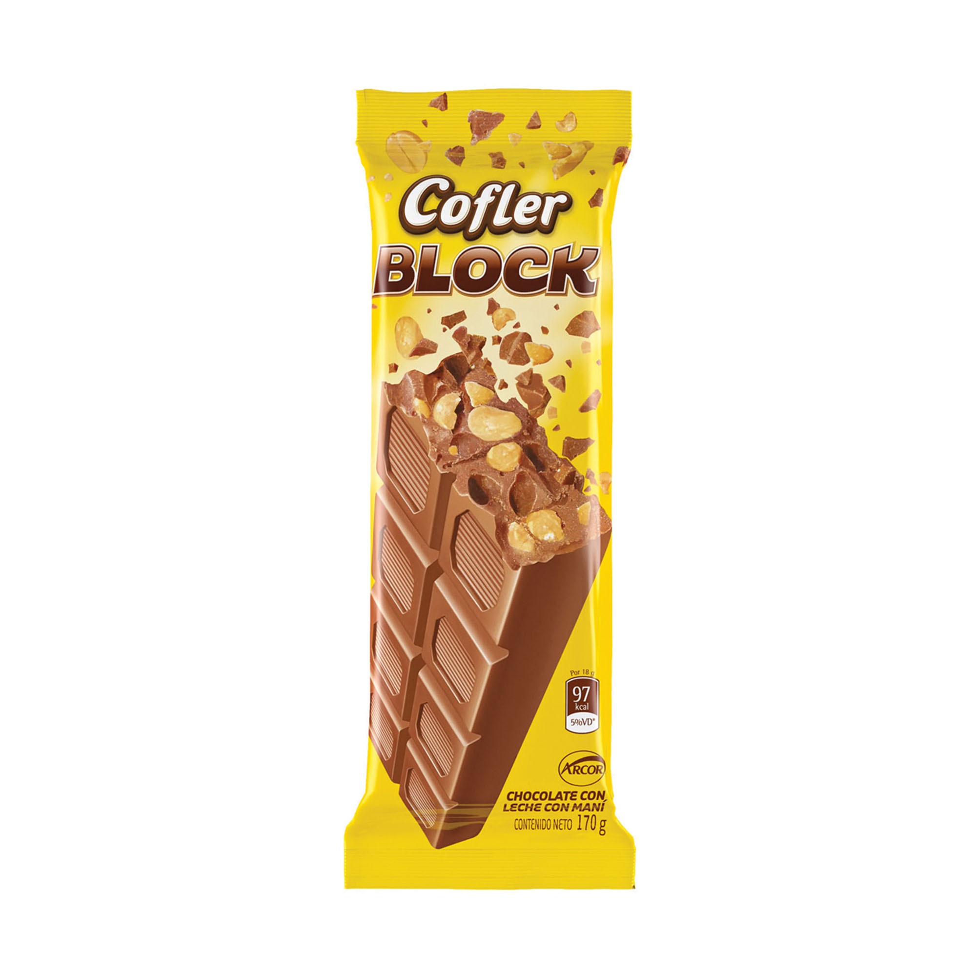 COFLER CHOCOLATE BLOCK X 170 GRS - $283.6 - Simple